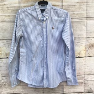 Ralph Lauren long sleeve button down size 8